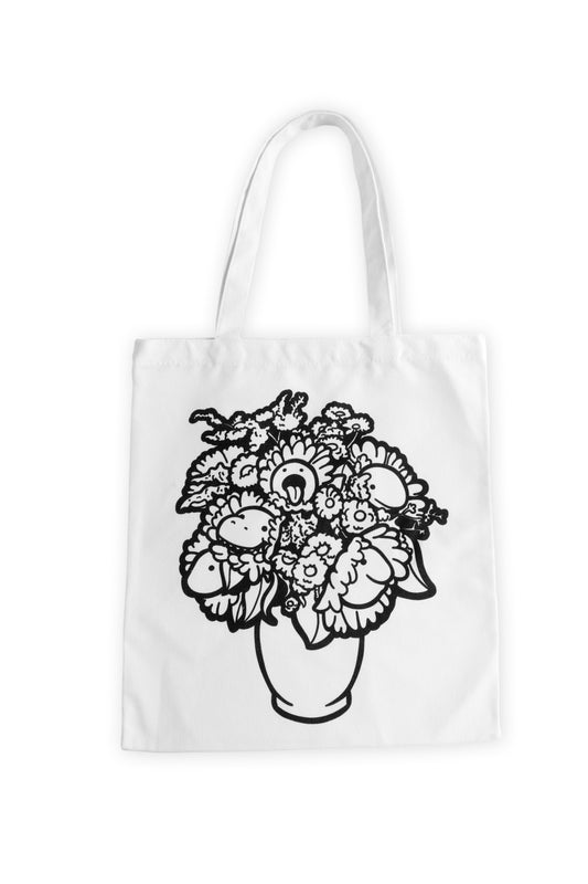 Dino Flower Bouquet | Tote Bag