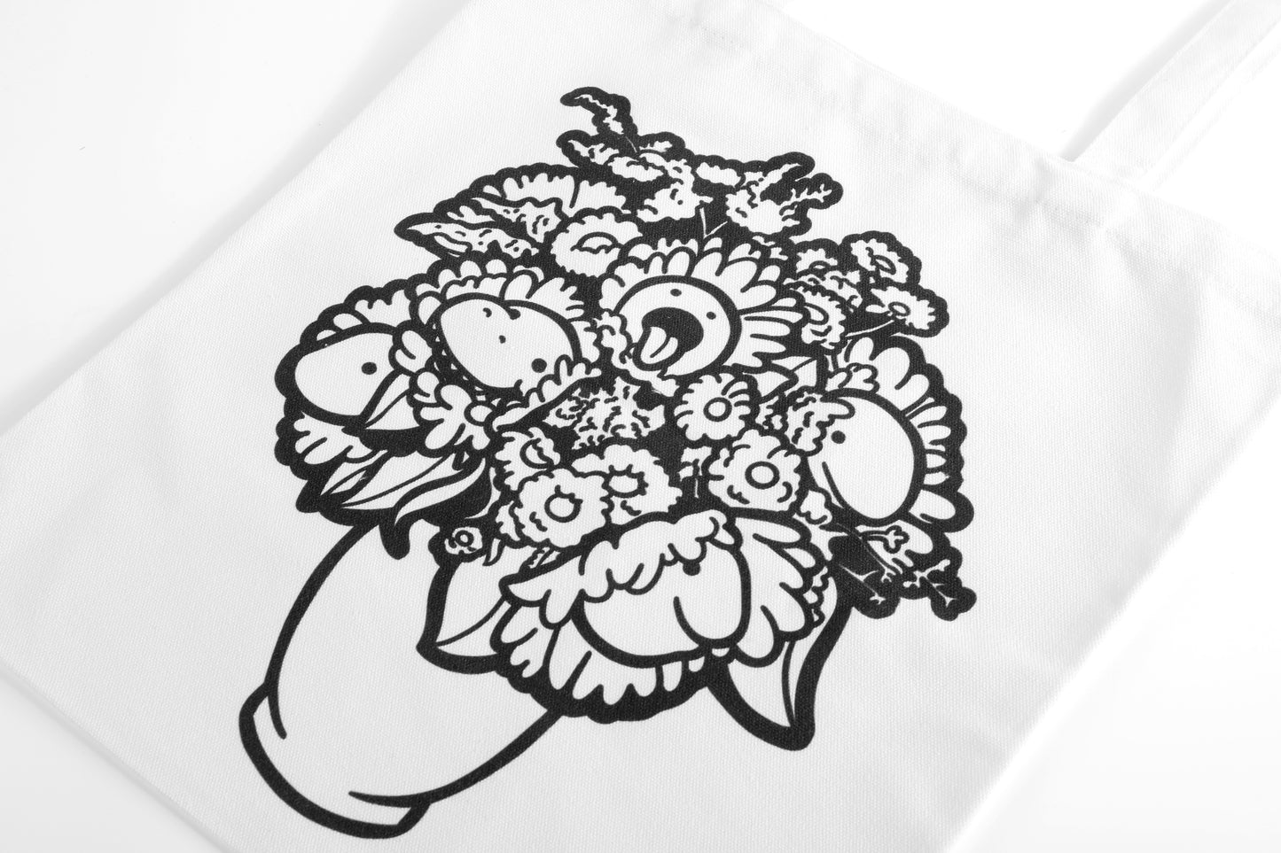 Dino Blumenstrauß | Stoffbeutel
